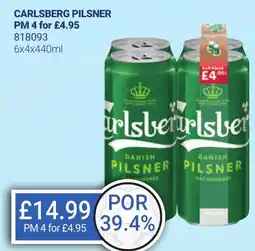 Bestway CARLSBERG PILSNER offer