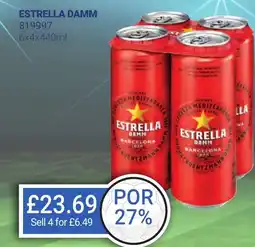 Bestway ESTRELLA DAMM offer