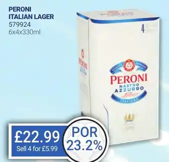 Bestway PERONI ITALIAN LAGER offer