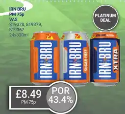 Bestway IRN BRU offer