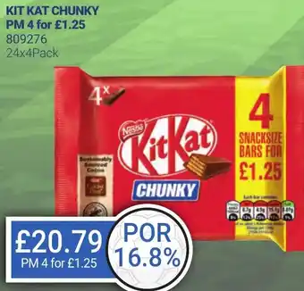 Bestway KIT KAT CHUNKY offer