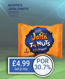 Bestway MCVITIE'S JAFFA JONUTS offer