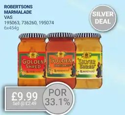 Bestway ROBERTSONS MARMALADE offer