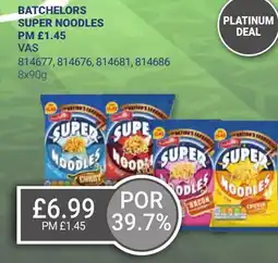 Bestway BATCHELORS SUPER NOODLES offer