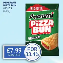 Bestway PEPERAMI PIZZA BUN offer