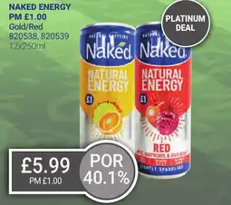 Bestway NAKED ENERGY Gold/Red offer