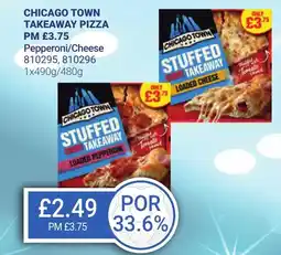 Bestway CHICAGO TOWN TAKEAWAY PIZZA Pepperoni/Cheese offer