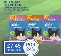 Bestway FELIX SINGLES Chicken/Salmon/Lamb offer