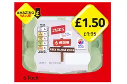 Londis View Jack's Free Range Eggs offer