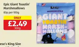 Aldi Epic Giant Toastin' Marshmallows offer