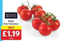 Aldi Regal Vine Tomatoes offer