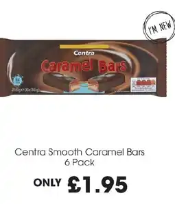 Centra Centra Smooth Caramel Bars 6 Pack offer