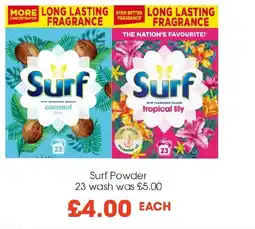 Centra Surf Powder 23 wash offer