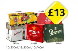 Londis View Desperados, Madri, San Miguel, Estrella, Staropramen offer
