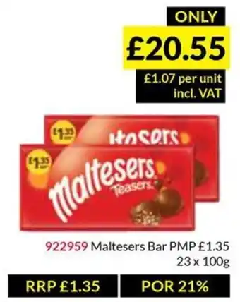 Musgrave MarketPlace Maltesers Bar offer