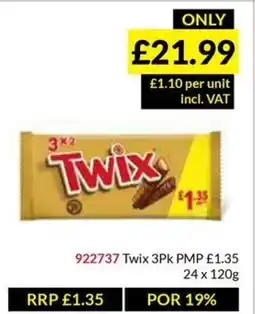 Musgrave MarketPlace Twix 3Pk offer