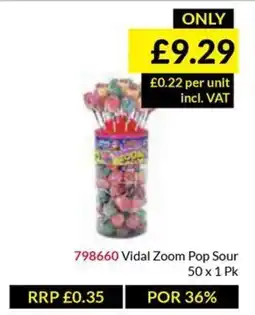 Musgrave MarketPlace Vidal Zoom Pop Sour offer
