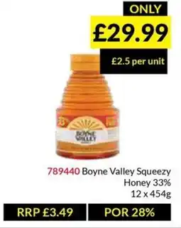 Musgrave MarketPlace Boyne Valley Squeezy Honey 33% offer