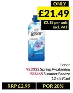 Musgrave MarketPlace Lenor offer