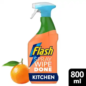 Morrisons Flash Mandarin Spray Wipe & Done Cleaning Spray offer