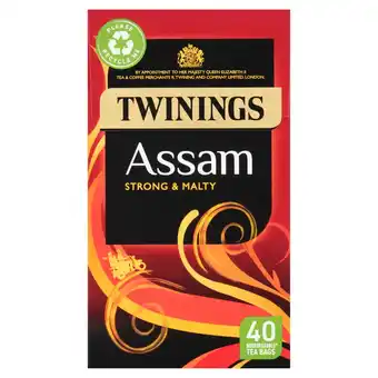 Morrisons Twinings Assam Tea 40 Tea Bags offer