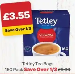 Spar Tetley Tea Bags 160 Pack offer
