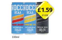 Londis View Nocco BCAA Blood Orange, Limón Del Sol, Focus offer