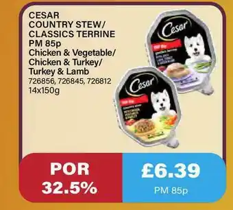 Bestway Cesar Country Stew Or Classics Terrine offer