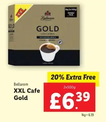 Lidl Bellarom XXL Cafe Gold offer