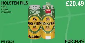 Bestway HOLSTEN PILS CANS offer