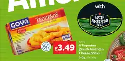 Lidl GOYA 8 Tequeños (South American Cheese Sticks) offer