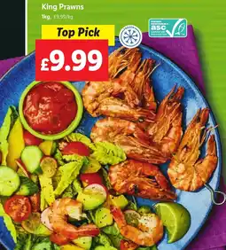 Lidl King Prawns offer