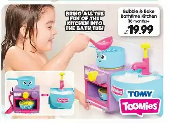 Toymaster Bubble & Bake Bathtime Kitchen offer