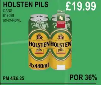 Bestway HOLSTEN PILS CANS offer