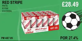 Bestway RED STRIPE offer