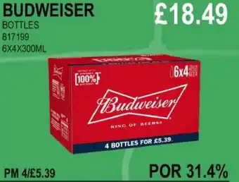 Bestway BUDWEISER BOTTLES offer