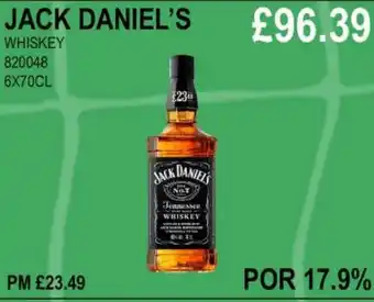 Bestway JACK DANIEL'S WHISKEY offer