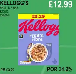 Bestway KELLOGG'S FRUIT'N FIBRE offer