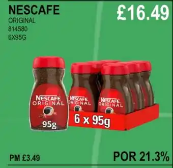 Bestway NESCAFE ORIGINAL offer