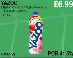 Bestway YAZOO S'BERRY/CHOCOLATE/BANANA MILK offer