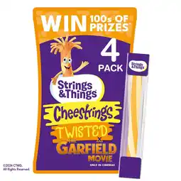 Morrisons Strings & Things Cheestrings Twisted Cheese Snack offer