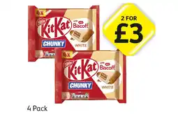 Londis View KitKat Chunky Biscoff White offer