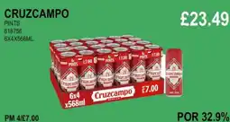 Bestway CRUZCAMPO PINTS offer