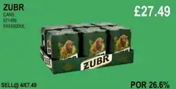 Bestway ZUBR CANS offer