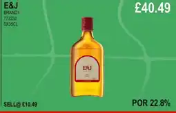 Bestway E&J BRANDY offer