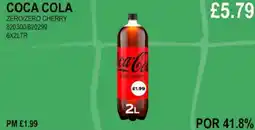 Bestway COCA COLA ZERO/ZERO CHERRY offer