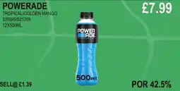 Bestway POWERADE TROPICAL/GOLDEN MANGO offer