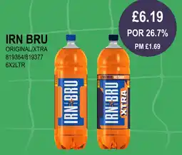 Bestway IRN BRU ORIGINAL/XTRA offer