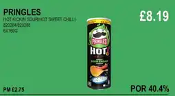Bestway PRINGLES HOT KICKIN SOUR/HOT SWEET CHILLI offer