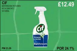 Bestway CIF BATHROOM /KITCHEN offer